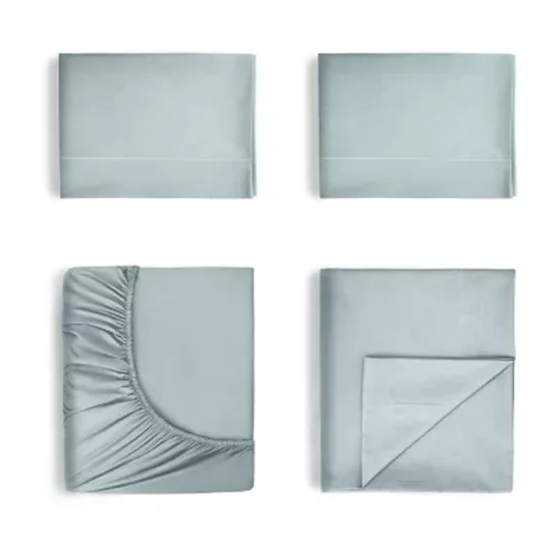 Martex T400 Sateen 400tc Wrinkle Resistant Deep Pocket Sheet Set
