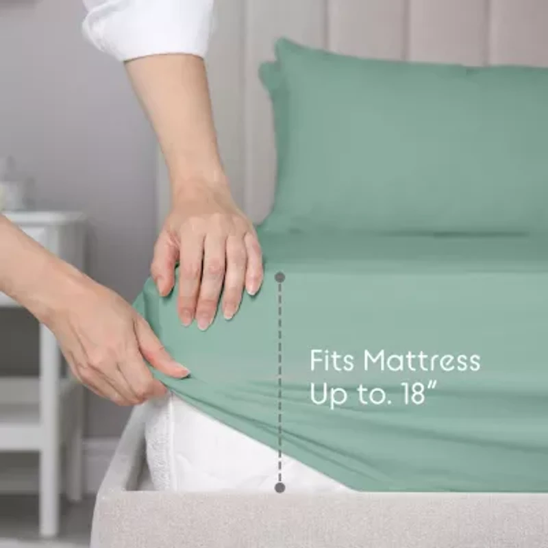 Vellux Snuggle Wrinkle Resistant Deep Pocket Sheet Set