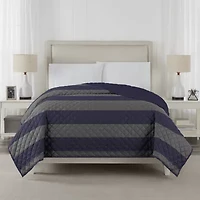 Martex Rugby Stripe Coverlet