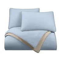 Vellux Snuggle Midweight Reversible Comforter Set