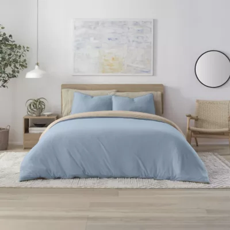 Vellux Snuggle Midweight Reversible Comforter Set