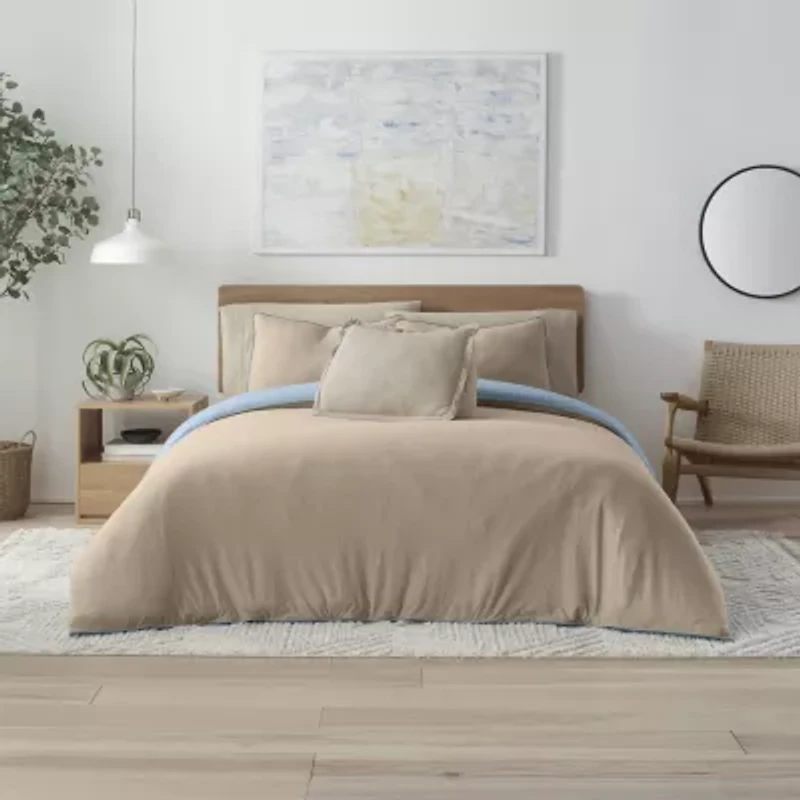 Vellux Snuggle Midweight Reversible Comforter Set