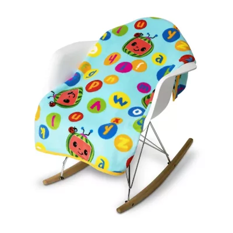 Nojo Cocomelon Lightweight Geometric Blanket