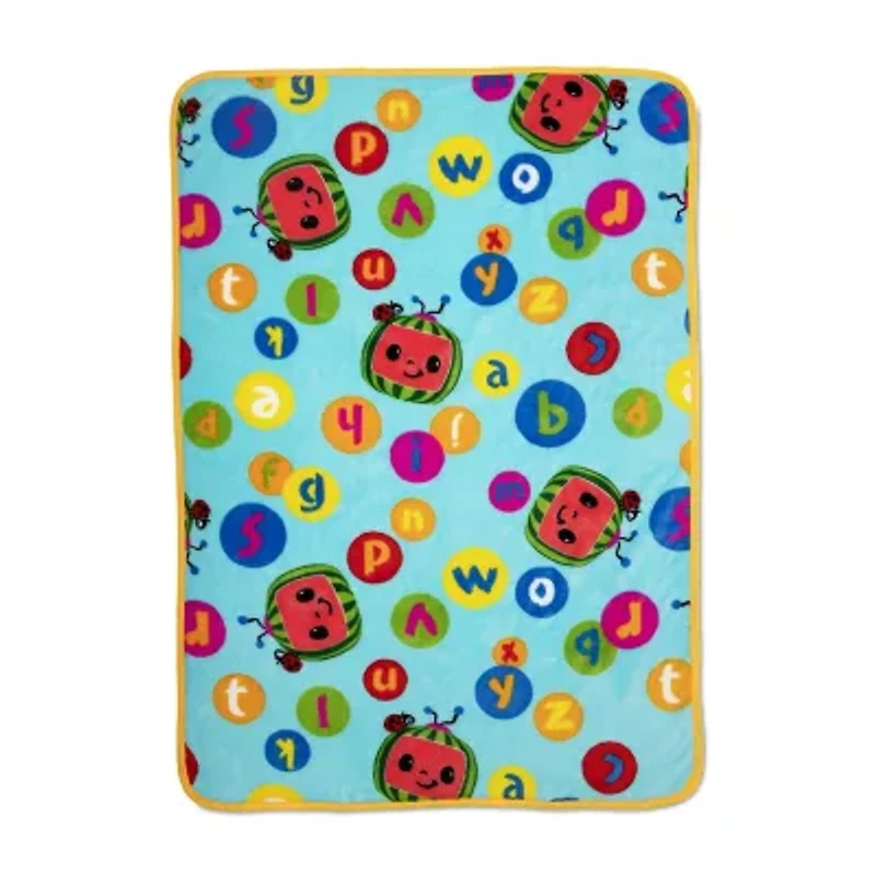 Nojo Cocomelon Lightweight Geometric Blanket