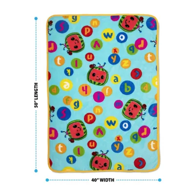 Nojo Cocomelon Lightweight Geometric Blanket