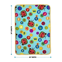 Nojo Cocomelon Lightweight Geometric Blanket