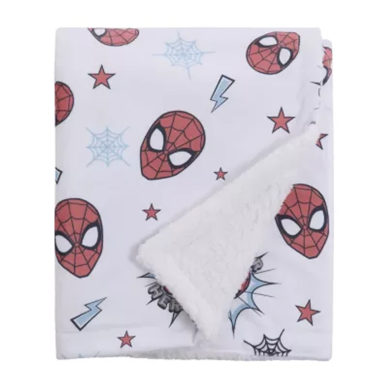 Nojo Spiderman Baby Blanket
