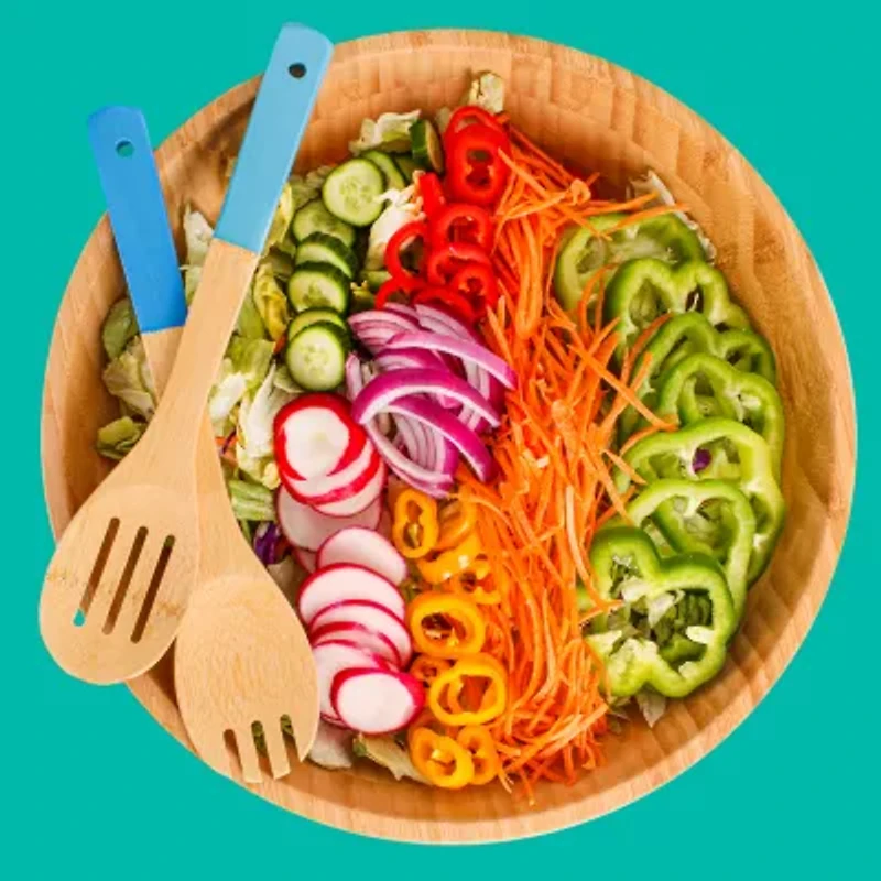 BergHOFF Studio 29pc Nylon And Bamboo Kitchen Utensil Set