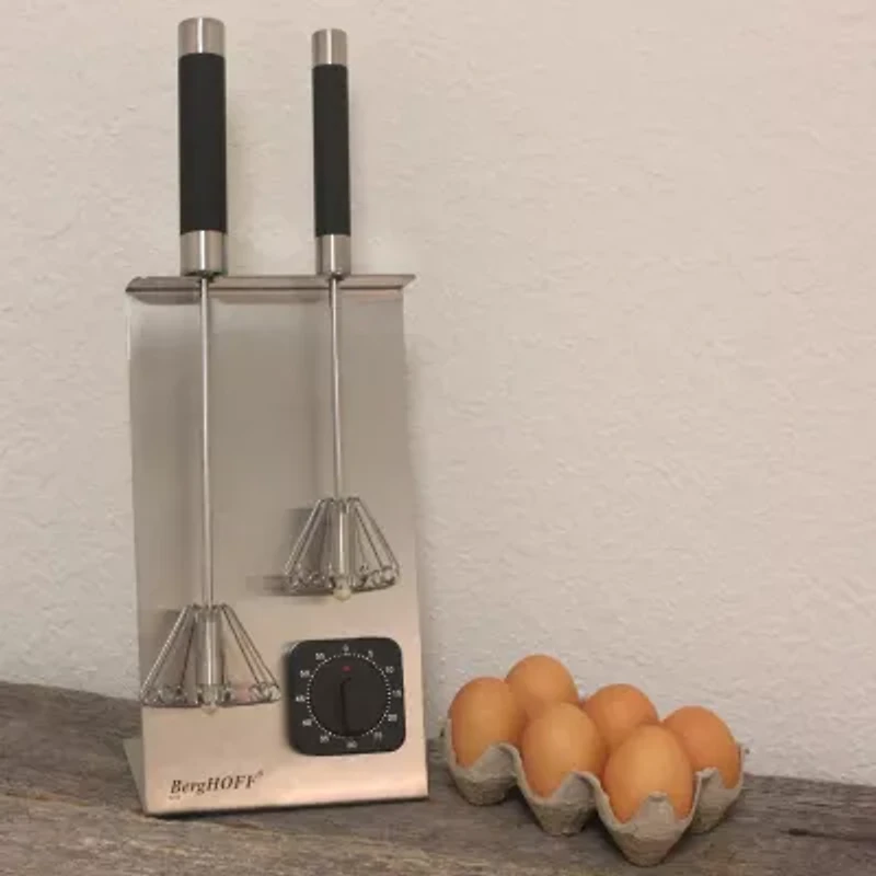 BergHOFF Essentials 18/10 Stainless Steel Black 3-pc. Whisk