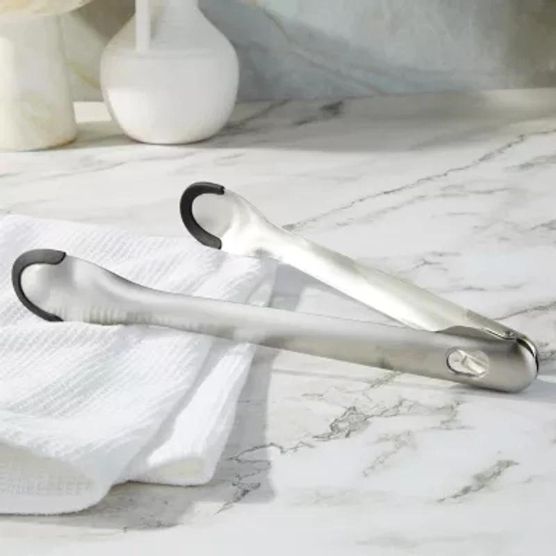 BergHOFF Berghoff Stainless Steel 12" Serving Tongs Grill Tongs