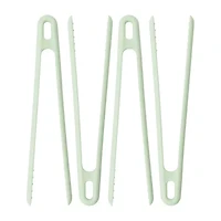 BergHOFF Berghoff Leo 11" Nylon Grill Tongs, Set Of 4, Mint Grill Tongs