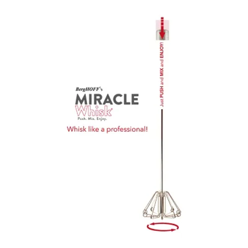 BergHOFF Essentials 18/10 Stainless Steel 14" Miracle Whisk