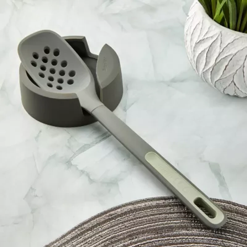 BergHOFF Balance Nonstick Silicone Skimmer 12.75", Recycled Material Fat Separator