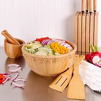 BergHOFF Bamboo Mortar And Pestle, Natural 2-pc. Mortar & Pestle