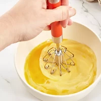 BergHOFF Essentials 18/10 Stainless Steel Red 12" Miracle Whisk