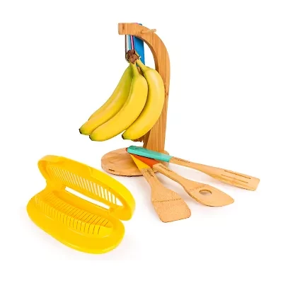 BergHOFF Bamboo Banana Hanger And Cutter 2-pc. Kitchen Utensil Set