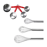 BergHOFF 18/10 Stainless Steel 7pc Baking Tools Set Kitchen Multi-Tool