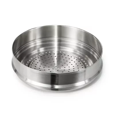BergHOFF Leo Graphite Recycled 18/10 Stainless Steel Steamer Insert 10" Stainless Steel Steamer Inserts