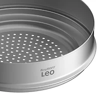 BergHOFF Leo Graphite Recycled 18/10 Stainless Steel Steamer Insert 10" Stainless Steel Steamer Inserts