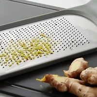 BergHOFF Leo Balance 18/10 Stainless Steel Double Coarse And Ribbon 9.5" Grater