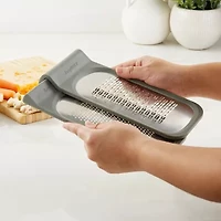 BergHOFF Leo Balance 18/10 Stainless Steel Double Coarse And Ribbon 9.5" Grater