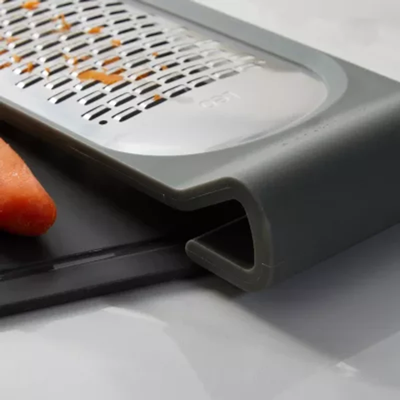 BergHOFF Leo Balance 18/10 Stainless Steel Double Coarse And Ribbon 9.5" Grater