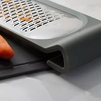 BergHOFF Leo Balance 18/10 Stainless Steel Double Coarse And Ribbon 9.5" Grater