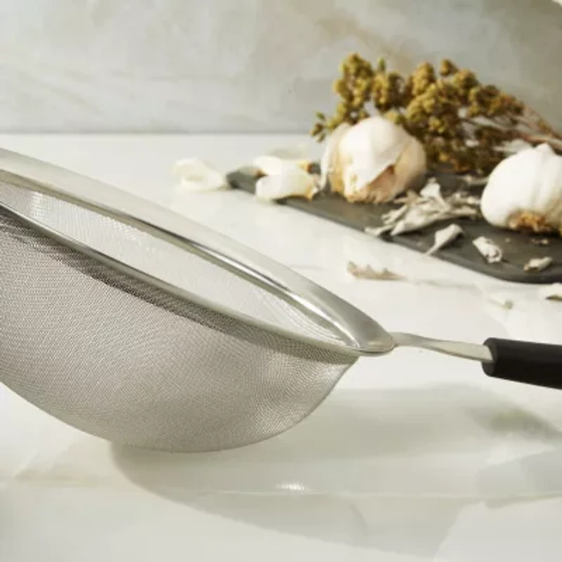 BergHOFF Leo Graphite Stainless Steel Mesh Strainer