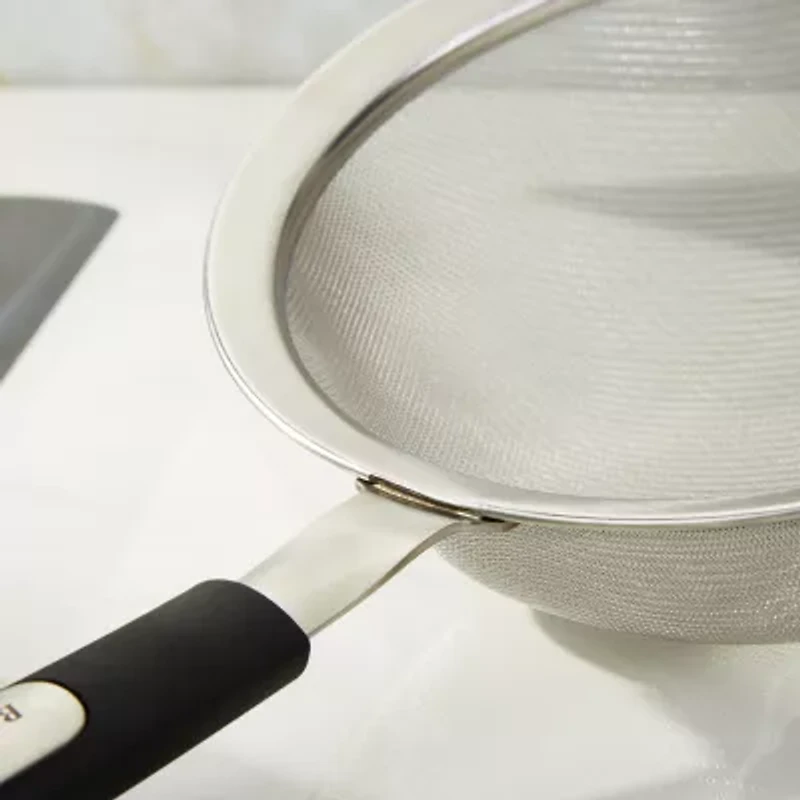 BergHOFF Leo Graphite Stainless Steel Mesh Strainer