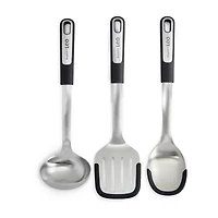 BergHOFF Leo Graphite Stainless Steel 3-pc. Kitchen Utensil Set