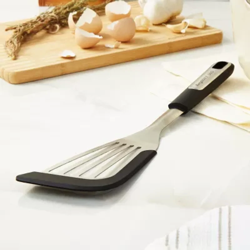 BergHOFF Leo Graphite Stainless Steel Slotted Fish Turner