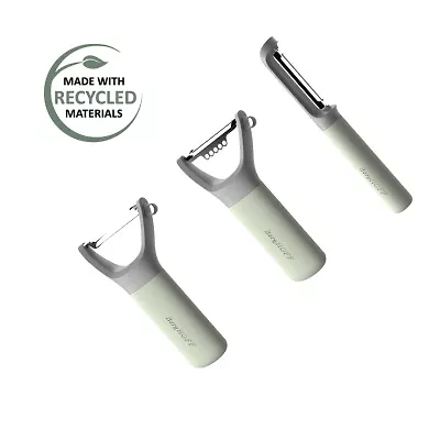 BergHOFF Balance Stainless Steel Straight Recycled Material 6.75" Peeler