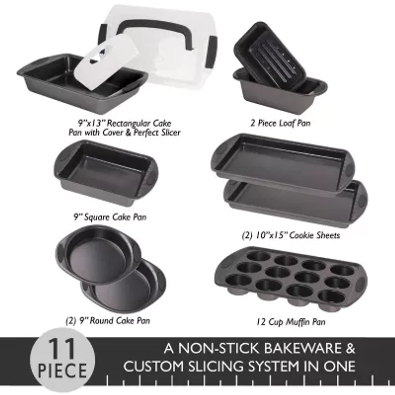 BergHOFF Perfect Slice Non-Stick 11-pc. Bakeware Set