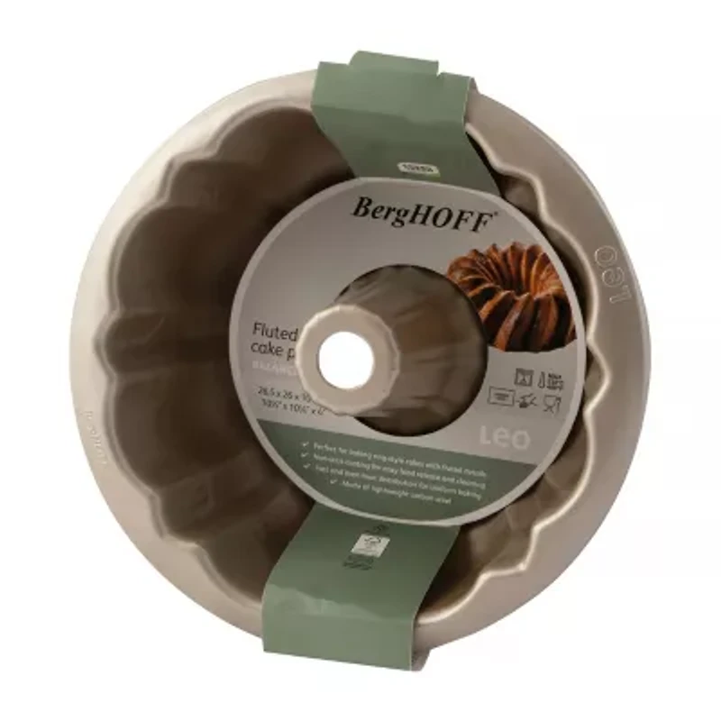 BergHOFF Balance Non-Stick Fluted 10" Cake Pan