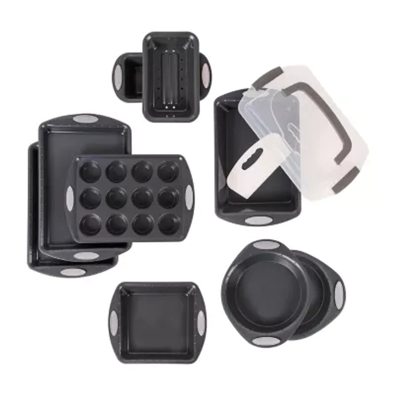 BergHOFF Perfect Slice Silver 11-pc. Non-Stick Bakeware Set