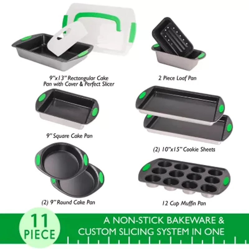 BergHOFF Perfect Slice Non-Stick 11-pc. Bakeware Set