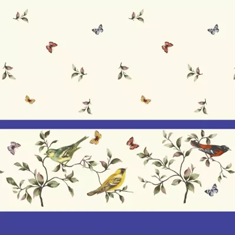 Lovebirds 3-pc. Rod Pocket Kitchen Curtains & Drapes Window Set