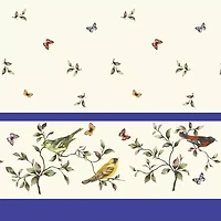 Lovebirds 3-pc. Rod Pocket Kitchen Curtains & Drapes Window Set