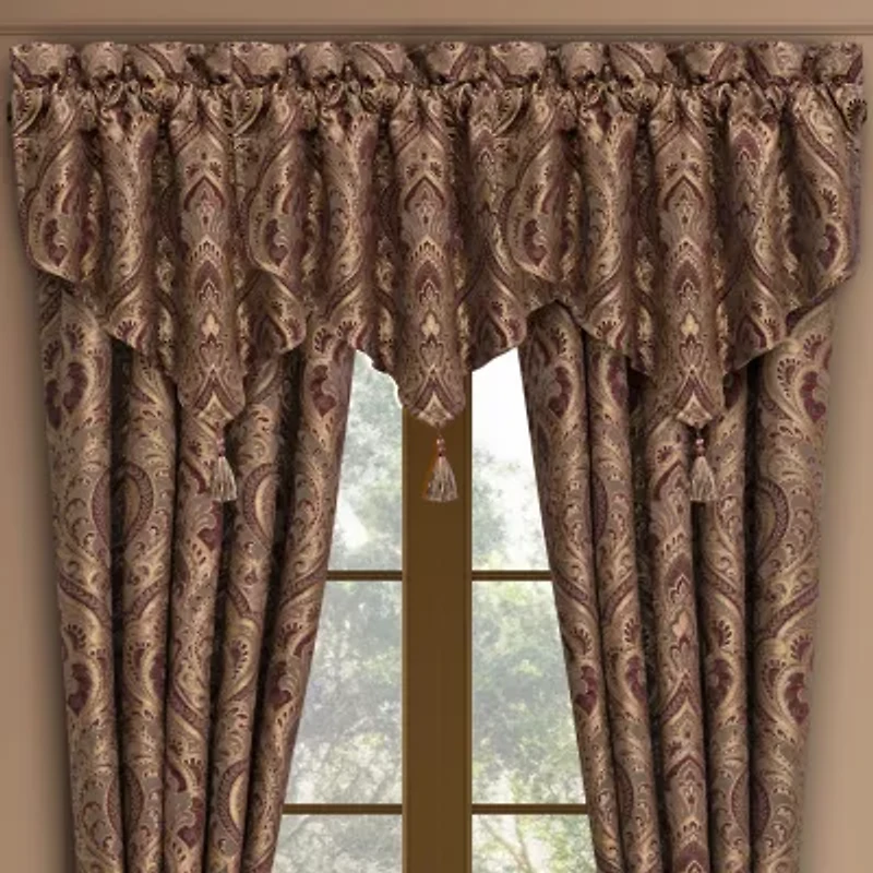 Five Queens Court Octavia Rod Pocket Valance