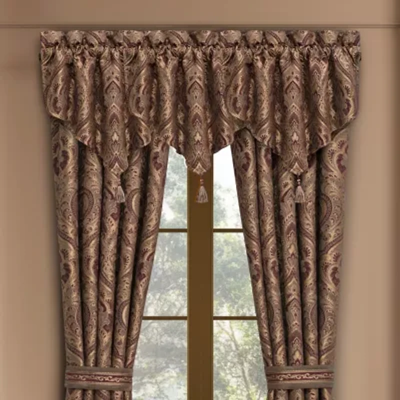 Five Queens Court Octavia Rod Pocket Valance