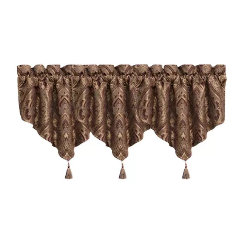 Five Queens Court Octavia Rod Pocket Valance