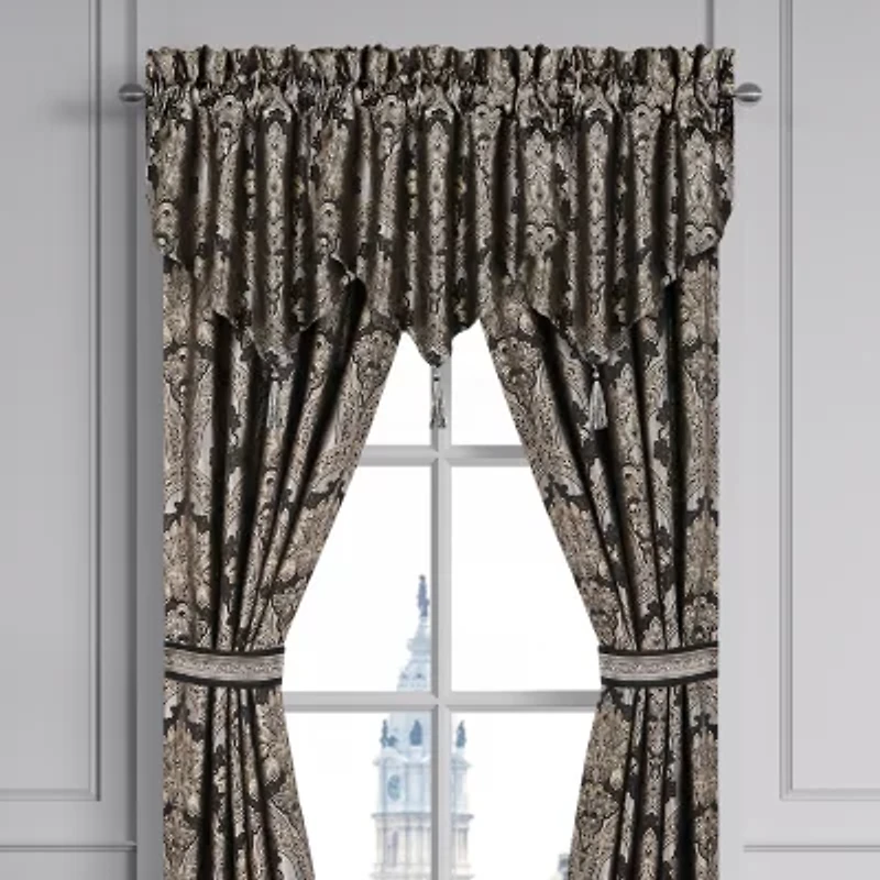 Five Queens Court Hawthorne Rod Pocket Valance