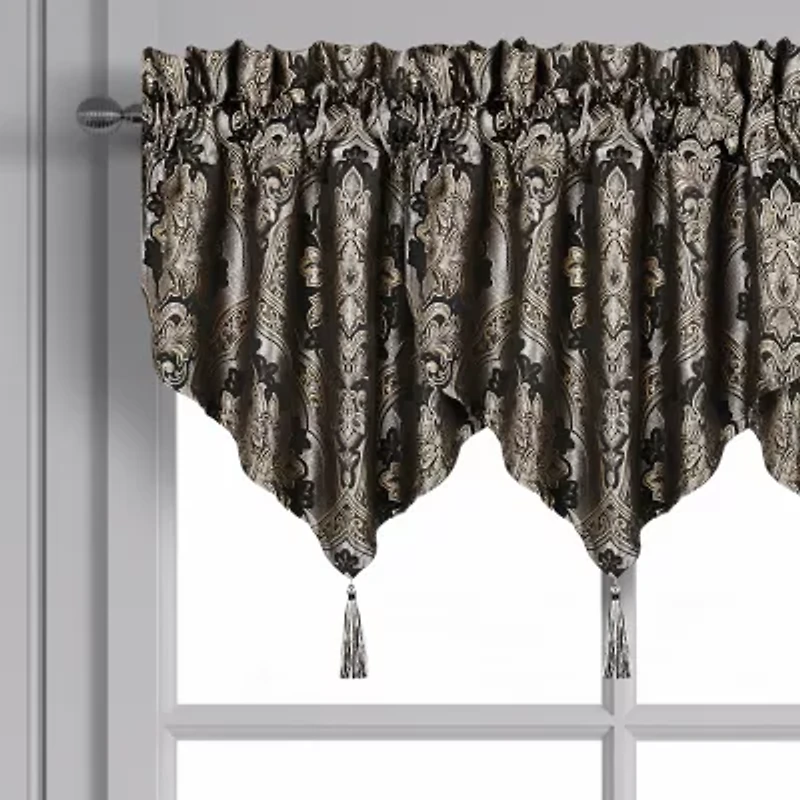 Five Queens Court Hawthorne Rod Pocket Valance