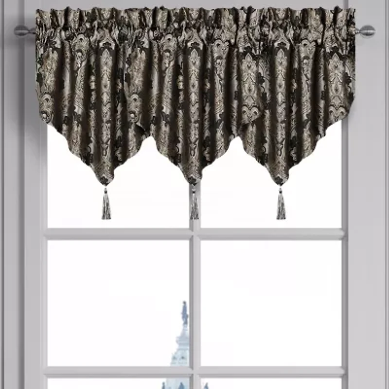 Five Queens Court Hawthorne Rod Pocket Valance