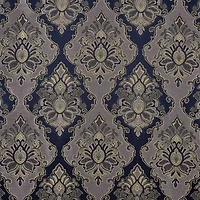 Five Queens Court Briarwood Rod Pocket Room Darkening Set of 2 Curtain Panel