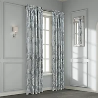 Queen Street Quincy Rod Pocket Room Darkening Set of 2 Curtain Panel