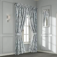 Queen Street Quincy Rod Pocket Room Darkening Set of 2 Curtain Panel