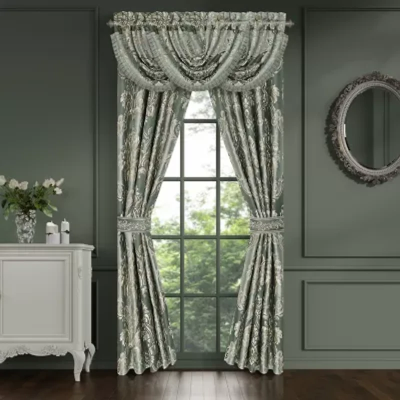 Queen Street Adelina Rod Pocket Room Darkening Set of 2 Curtain Panel