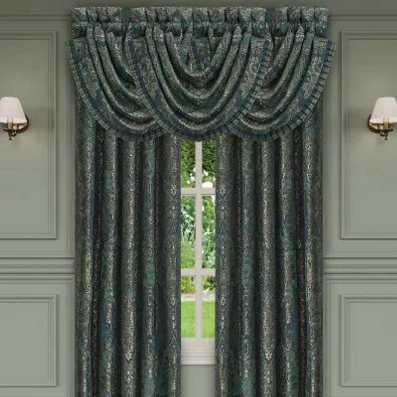 Queen Street Nadine Rod Pocket Room Darkening Set of 2 Curtain Panel