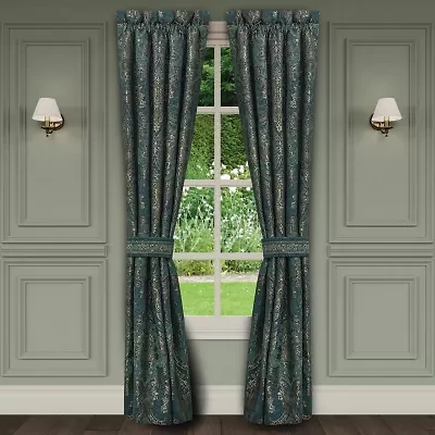 Queen Street Nadine Rod Pocket Room Darkening Set of 2 Curtain Panel